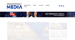 Desktop Screenshot of freedomproject.com